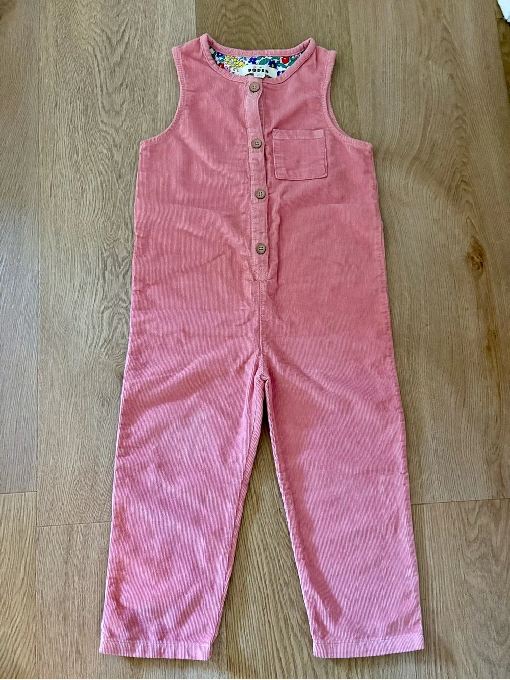 Boden Corduroy Pink Kids Jumper